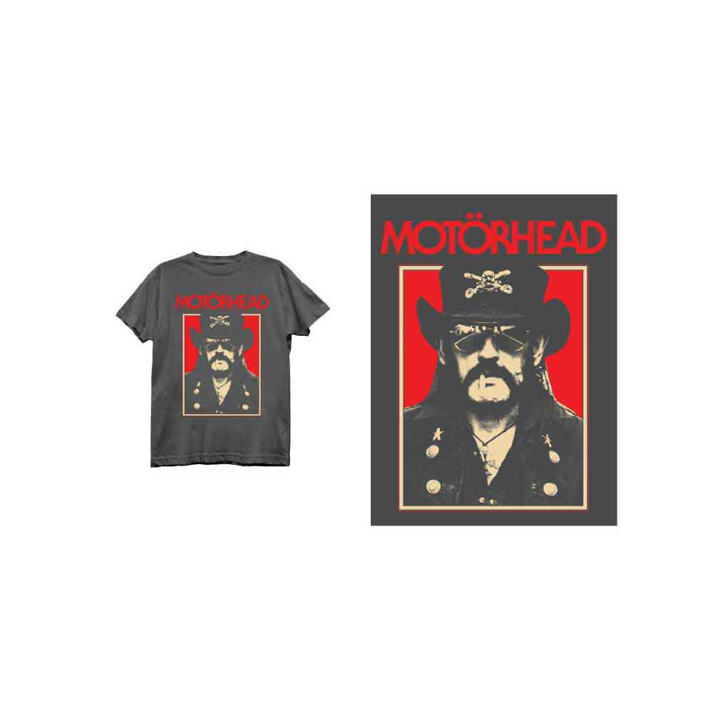 Motörhead - Lemmy RJ - T-Shirt Grey