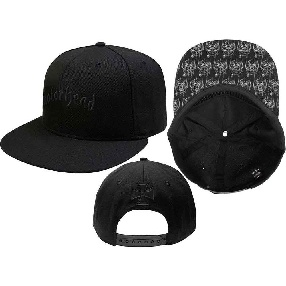 Motörhead - Logo & Warpig - Hat Black