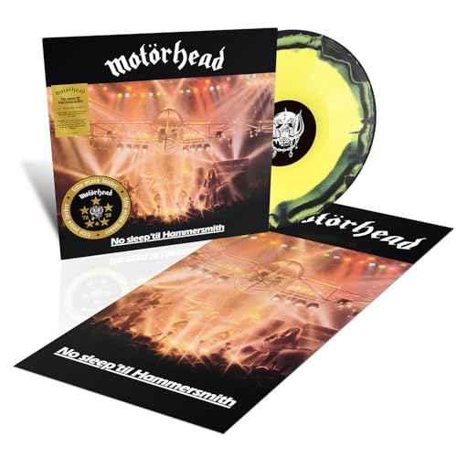Motörhead - No Sleep 'Til Hammersmith (50Th Anniversary) [Yellow/Black Half-Speed Vinyl] - Vinyl