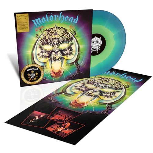 Motörhead - Overkill (50th Anniversary) [Turquoise/Blue Splatter LP] [Half-Speed] - Vinyl