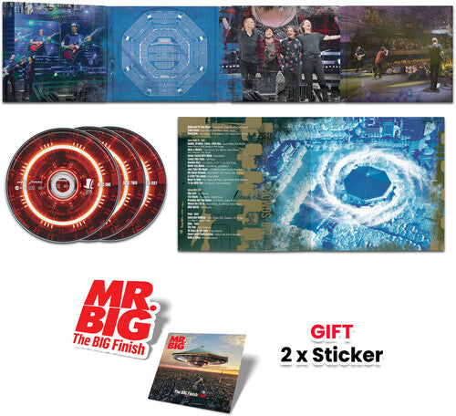 Mr. Big - The BIG Finish Live (2 MQA-CD + Blu-ray + Gift "2x Stickers" With Bonus Disc, Digipack Packaging) - CD