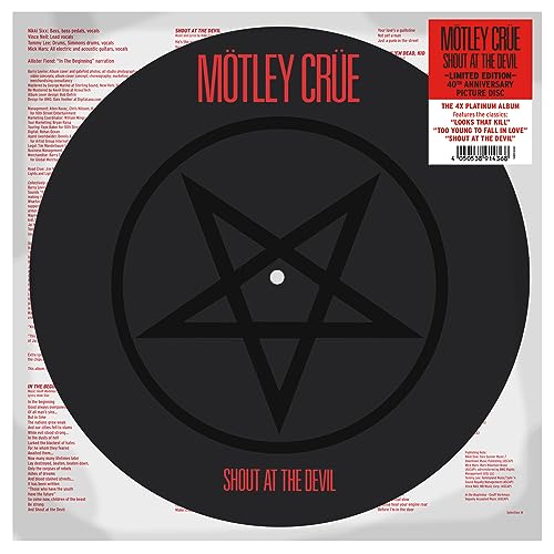 Mötley Crüe - Shout At The Devil (Limited Edition Picture Disc) - Vinyl
