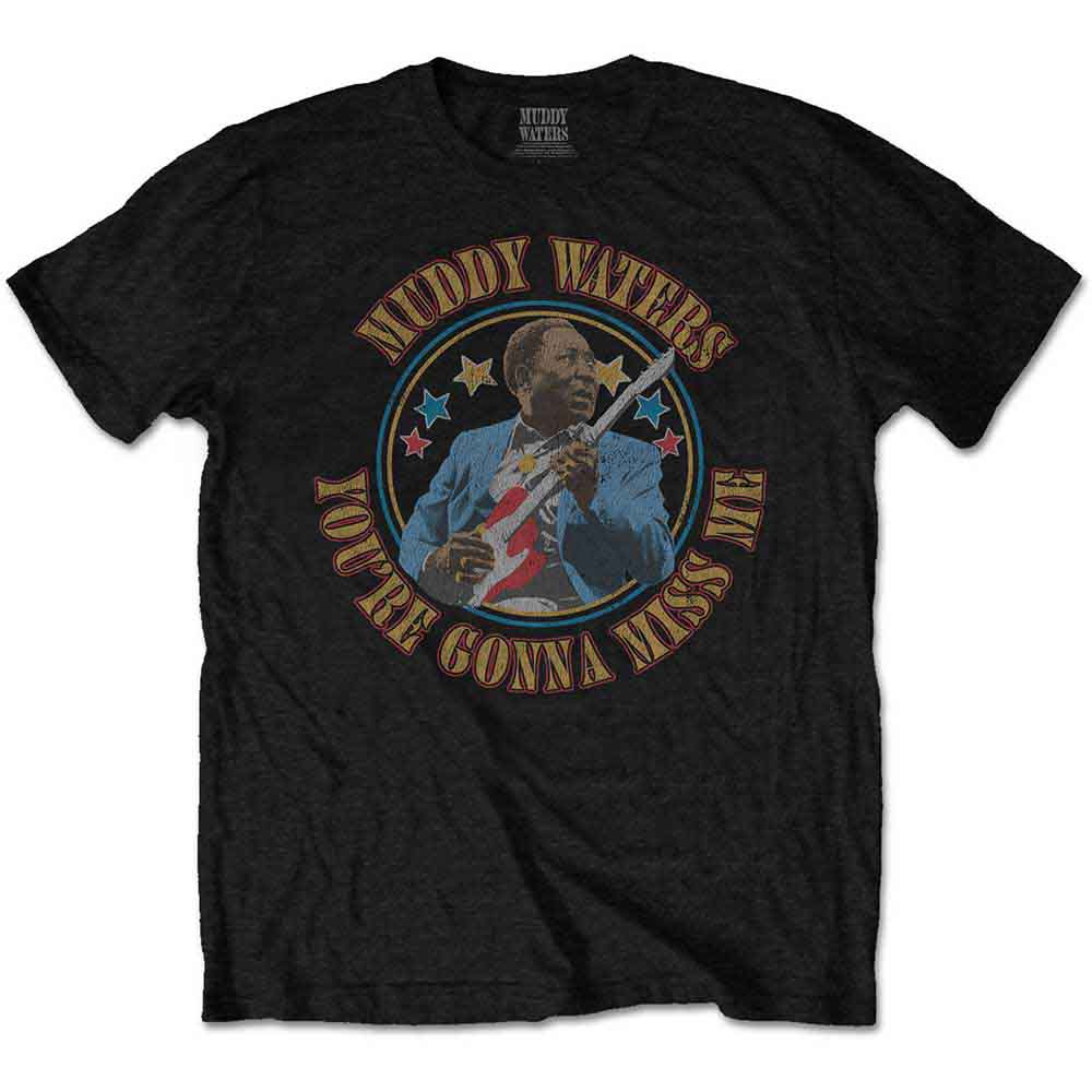 Muddy Waters - Gonna Miss Me - T-Shirt Black