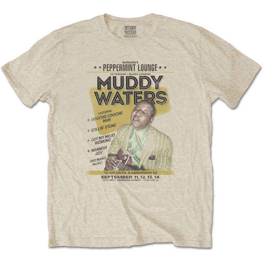 Muddy Waters - Peppermint Lounge - T-Shirt Neutral