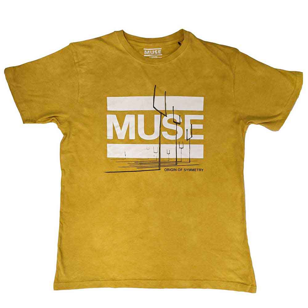 Muse - Origin of Symmetry - T-Shirt Orange, Yellow