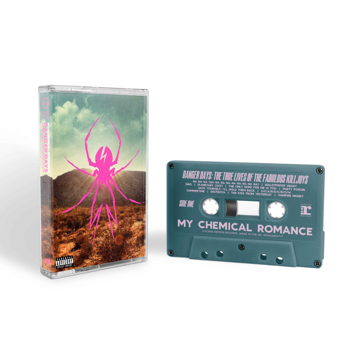 My Chemical Romance - Danger Days: The True Lives Of The Fabulous Killjoys [Explicit Content] (Deluxe Edition, Blue Colored Cassette, Bonus Tracks) - Cassette