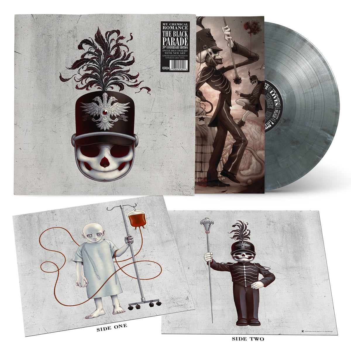 My Chemical Romance - The Black Parade [Explicit Content] (20th Anniversary Edition) (Concrete Grey Colored Vinyl, Gatefold LP Jacket) - Vinyl