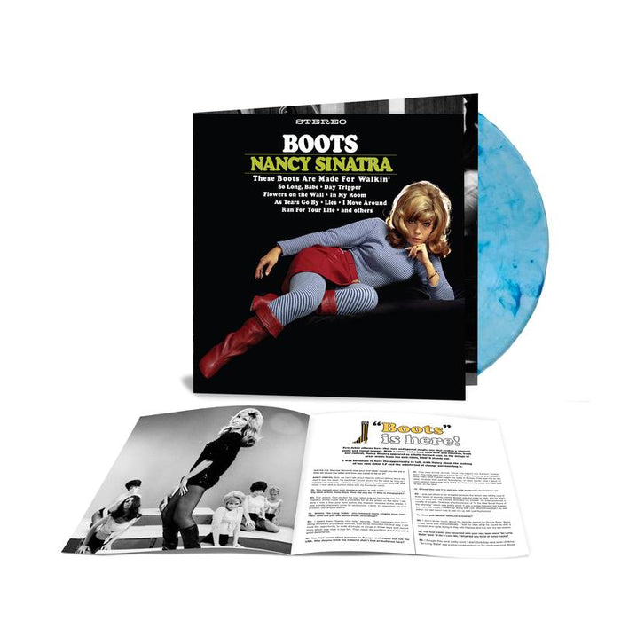 Nancy Sinatra - Boots ("So Long Babe" Blue Swirl Colored Vinyl, Bonus Tracks, Booklet, Remastered) - Vinyl