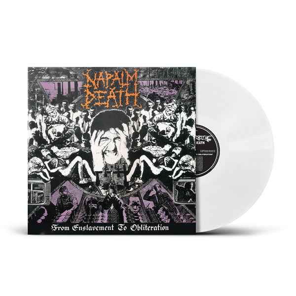 Napalm Death - From Enslavement To Obliteration (Exclusive White Vinyl) - Vinyl