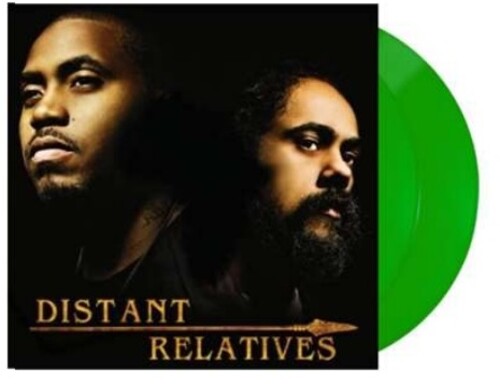 Nas & Damian Marley - Distant Relatives (Colored Vinyl, Green, Gatefold LP Jacket) (2 Lp's) - Vinyl