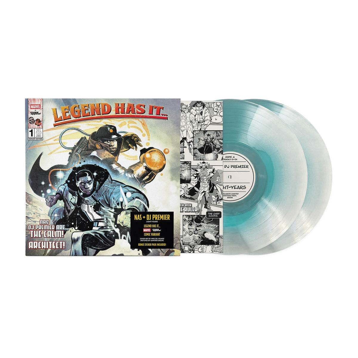 Nas - Light-Years [Clear/Blue Marble] [2LP] - Vinyl