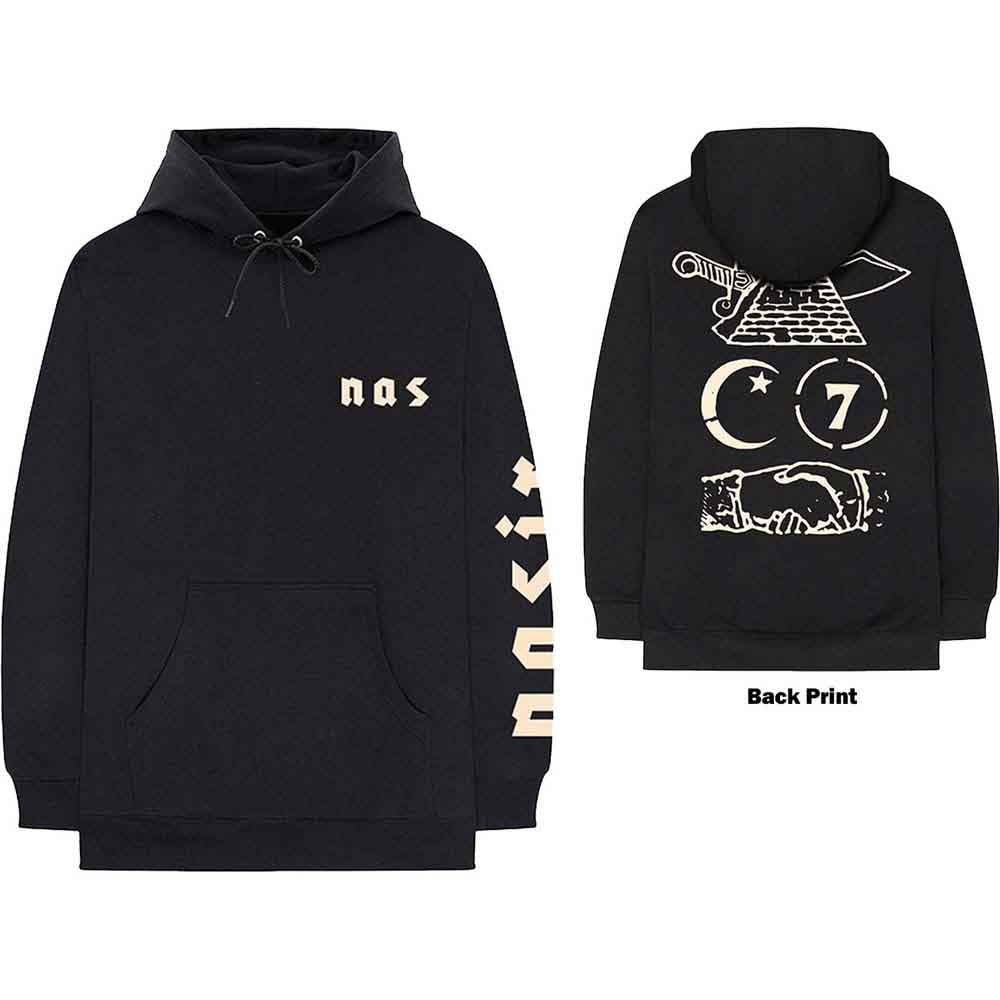 Nas - Symbols - Sweatshirt Black