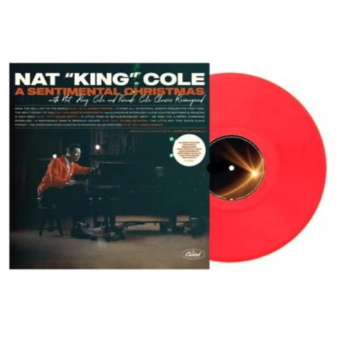 Nat King Cole - A Sentimental Christmas with Nat King Cole and Friends: Cole Classics Reimagined (Limited Edition, Translucent Red Colored Vinyl) - Vinyl