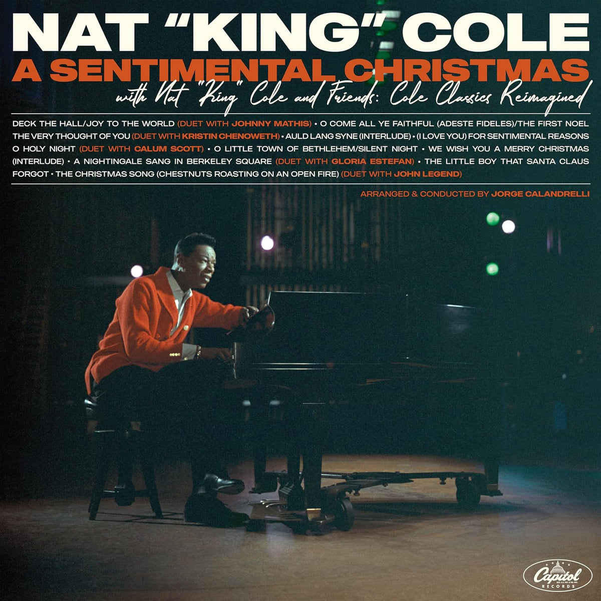 Nat King Cole - A Sentimental Christmas with Nat King Cole and Friends: Cole Classics Reimagined (Limited Edition, Translucent Red Colored Vinyl) - Vinyl