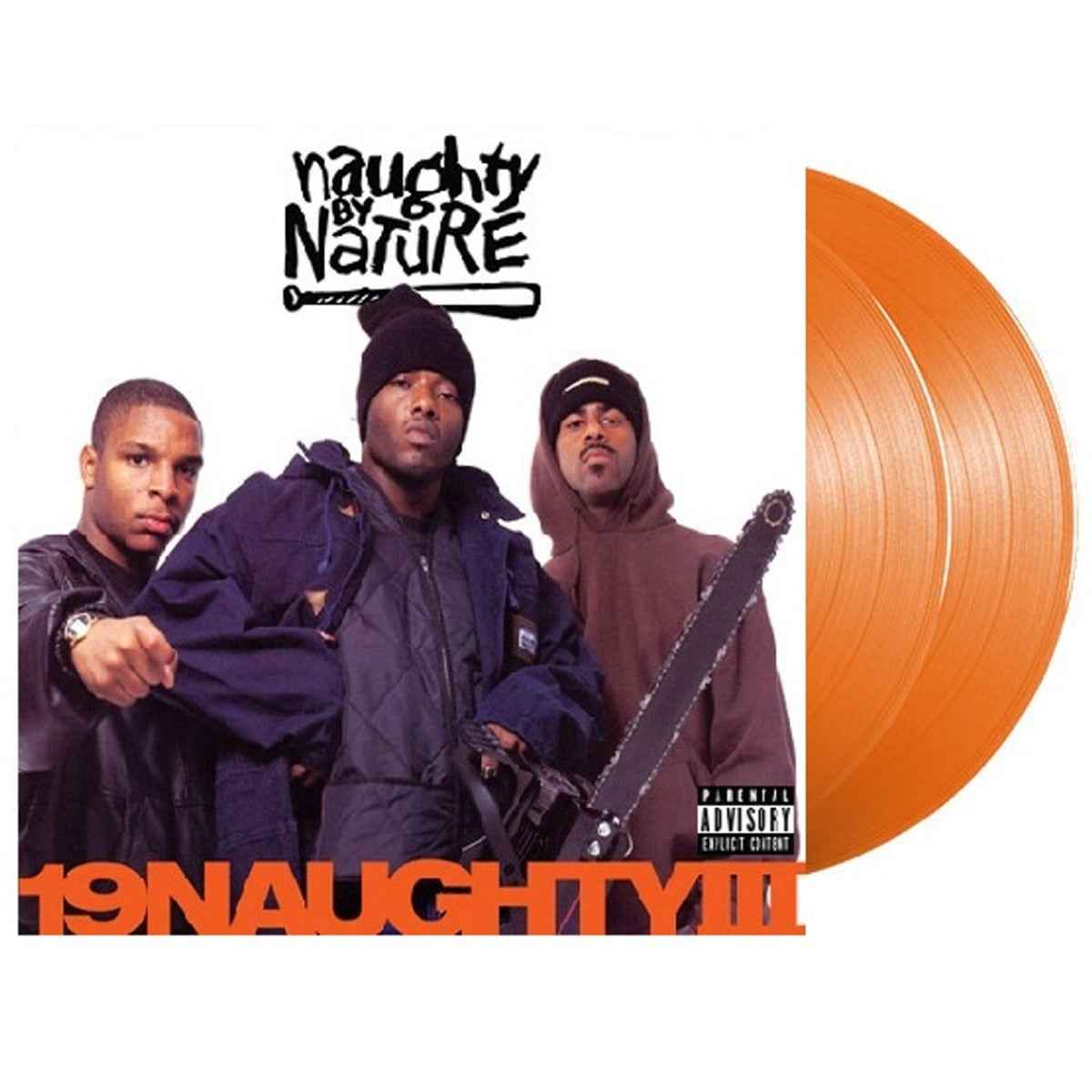 Naughty By Nature - 19 Naughty III: 30th Anniversary Edition [Explicit Content] (Colored Vinyl, Orange, 140 Gram Vinyl) (2 Lp's) - Vinyl