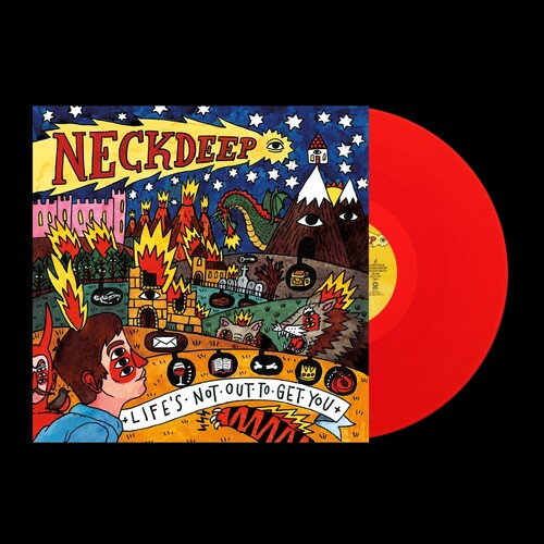 Neck Deep - Life's Not Out to Get You [Explicit Content] (Colored Vinyl, Blood Red) - Vinyl
