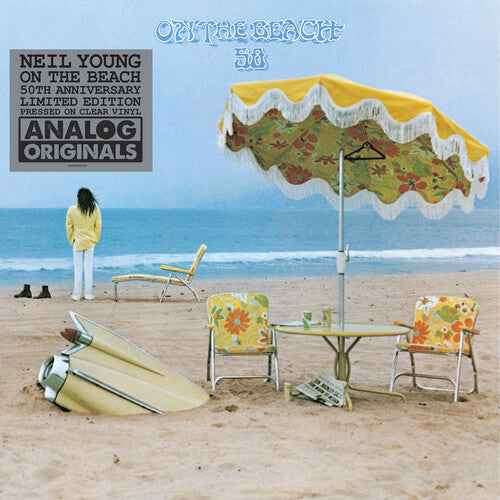 Neil Young - On The Beach (50th Anniversary Edition) (Limited Edition, 140 Gram Clear Vinyl) - Vinyl