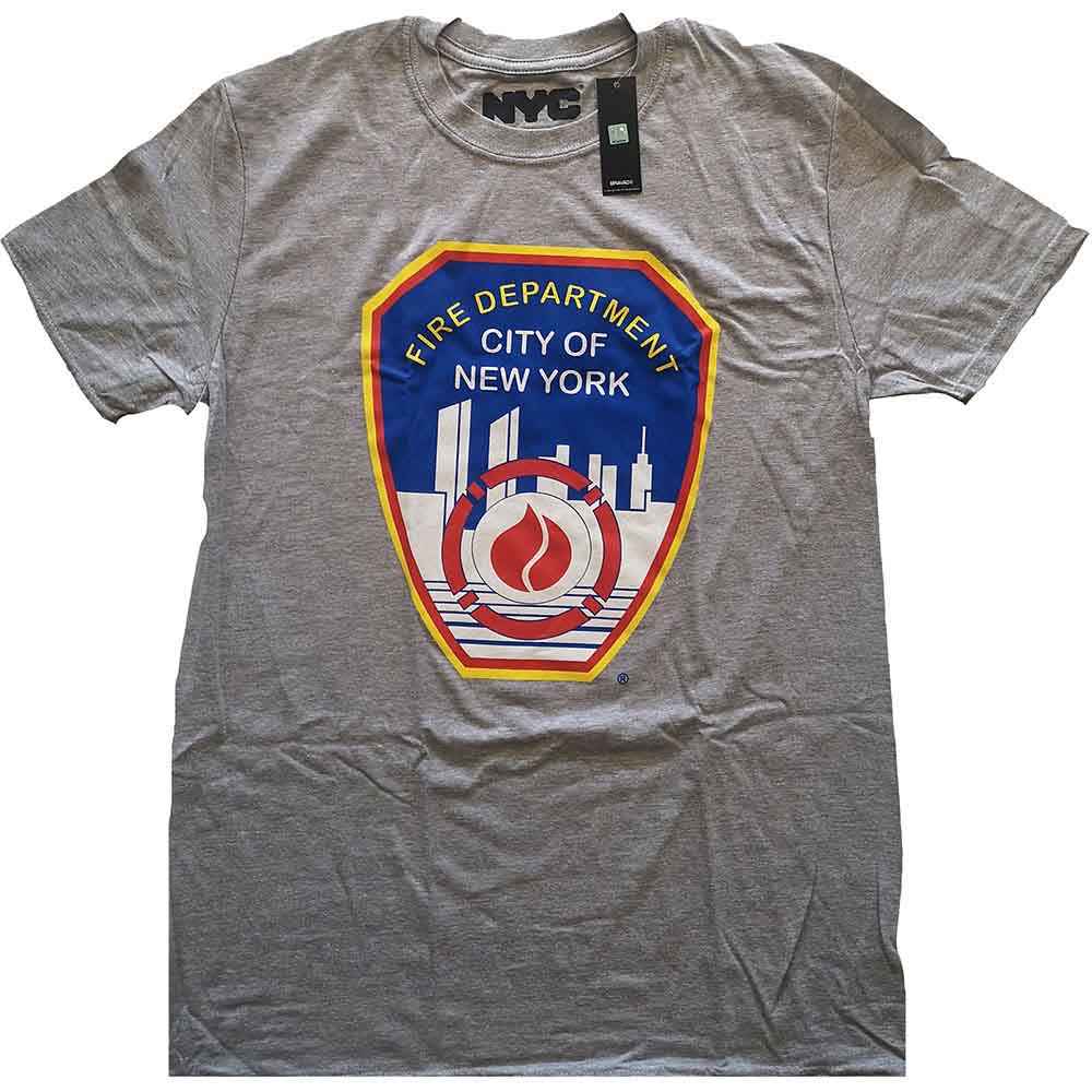 New York City - Fire Dept. Badge - T-Shirt