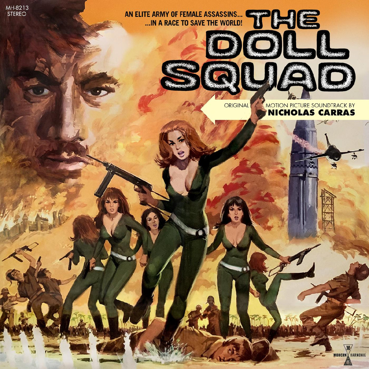 Nicholas Carras - The Doll Squad Original Motion Picture Soundtrack (TRANSPARENT GREEN VINYL) - Vinyl