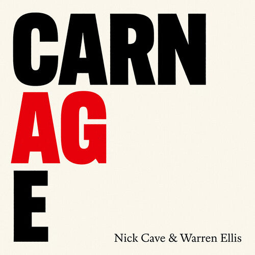 Nick Cave - Carnage (Black, 140 Gram Vinyl) - Vinyl