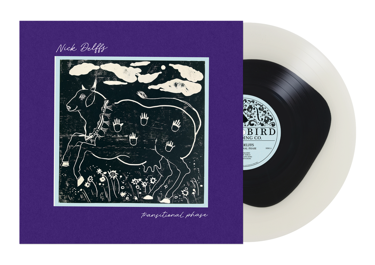 Nick Delffs - Transitional Phase (Indie Exclusive, "Holy Cow" Black & White Colored Vinyl) - Vinyl