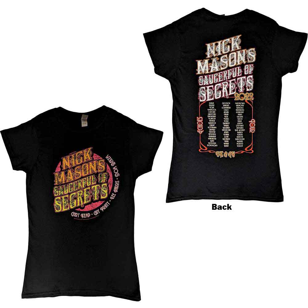 Nick Mason's Saucerful of Secrets - Echoes European Tour 2022 - T-Shirt Black