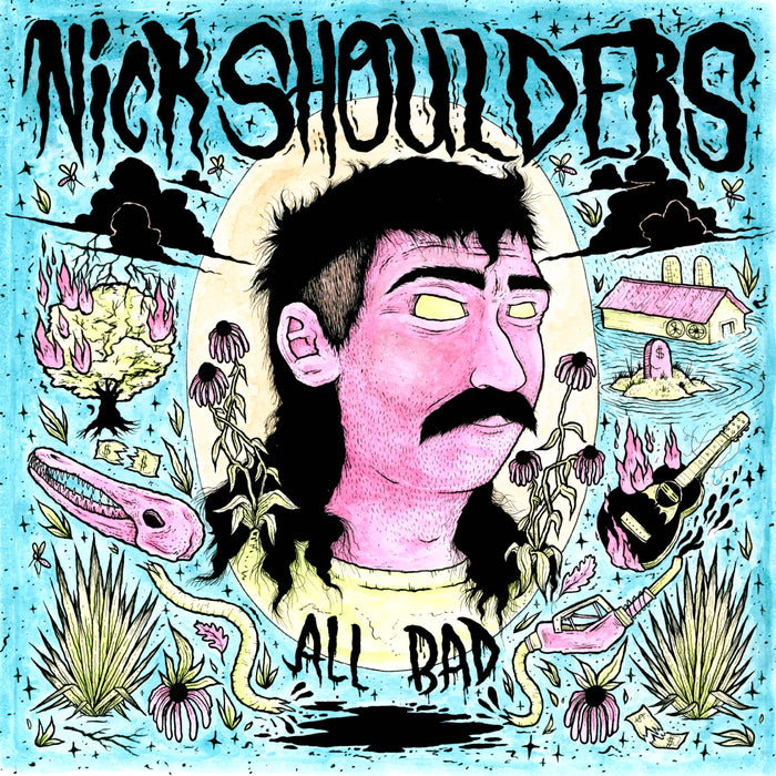 Nick Shoulders - All Bad (Transparent Pink Vinyl) - Vinyl