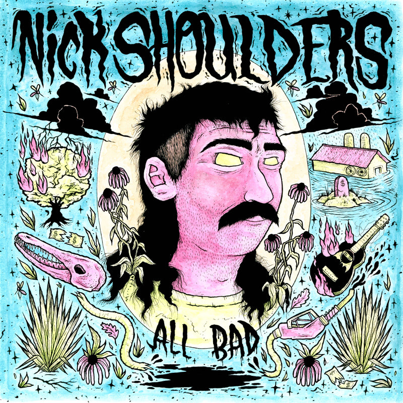 Nick Shoulders - All Bad (Transparent Pink Vinyl) - Vinyl