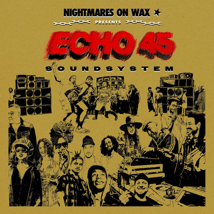 NIGHTMARES ON WAX - Echo45 Sound System (Gold Vinyl) - Vinyl