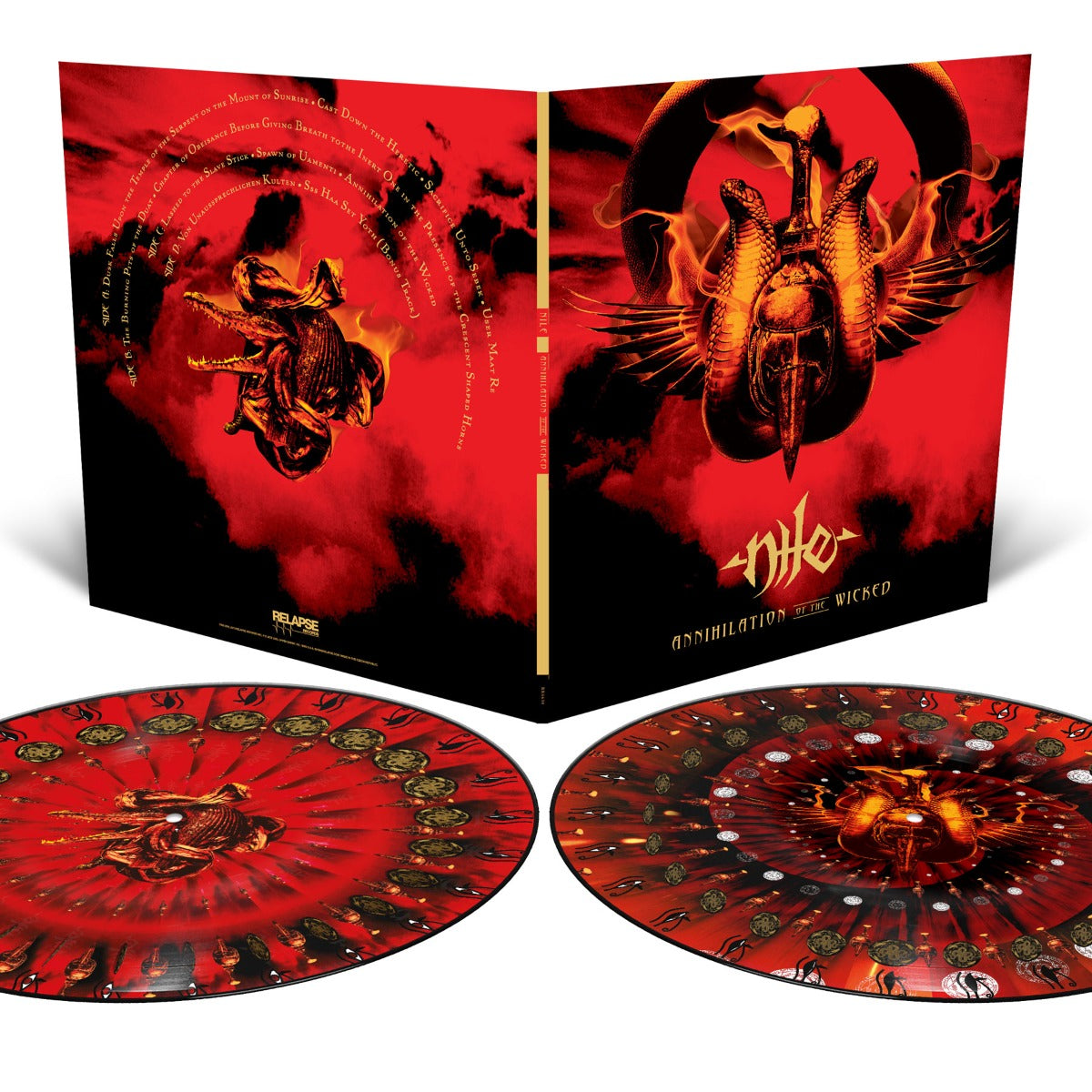 Nile - Annihilation Of The Wicked (20Th Anniversary Zoetrope Edition) (Picture Disc) [2LP] - Vinyl