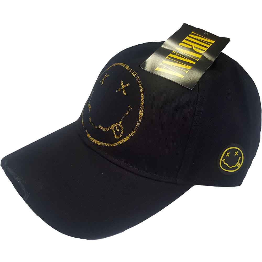 Nirvana - Happy Face - Hat Black