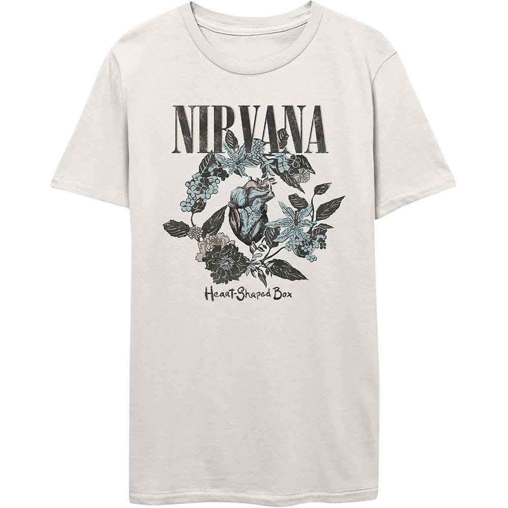Nirvana - Heart Shape Box - T-Shirt White