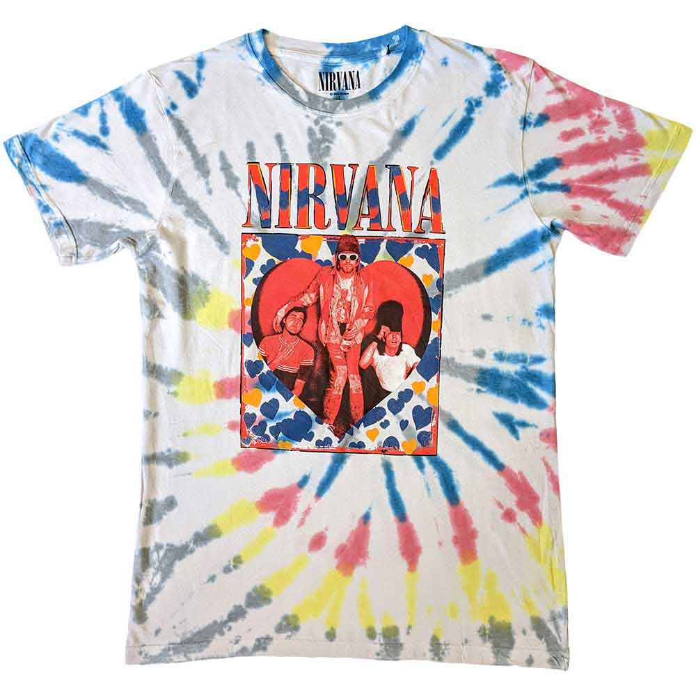 Nirvana - Heart - T-Shirt White