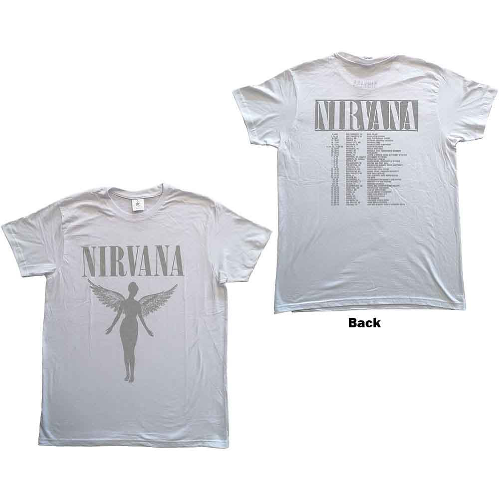 Nirvana - In Utero Tour - White