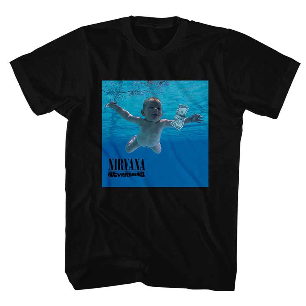 Nirvana - Nevermind Album - T-Shirt Black