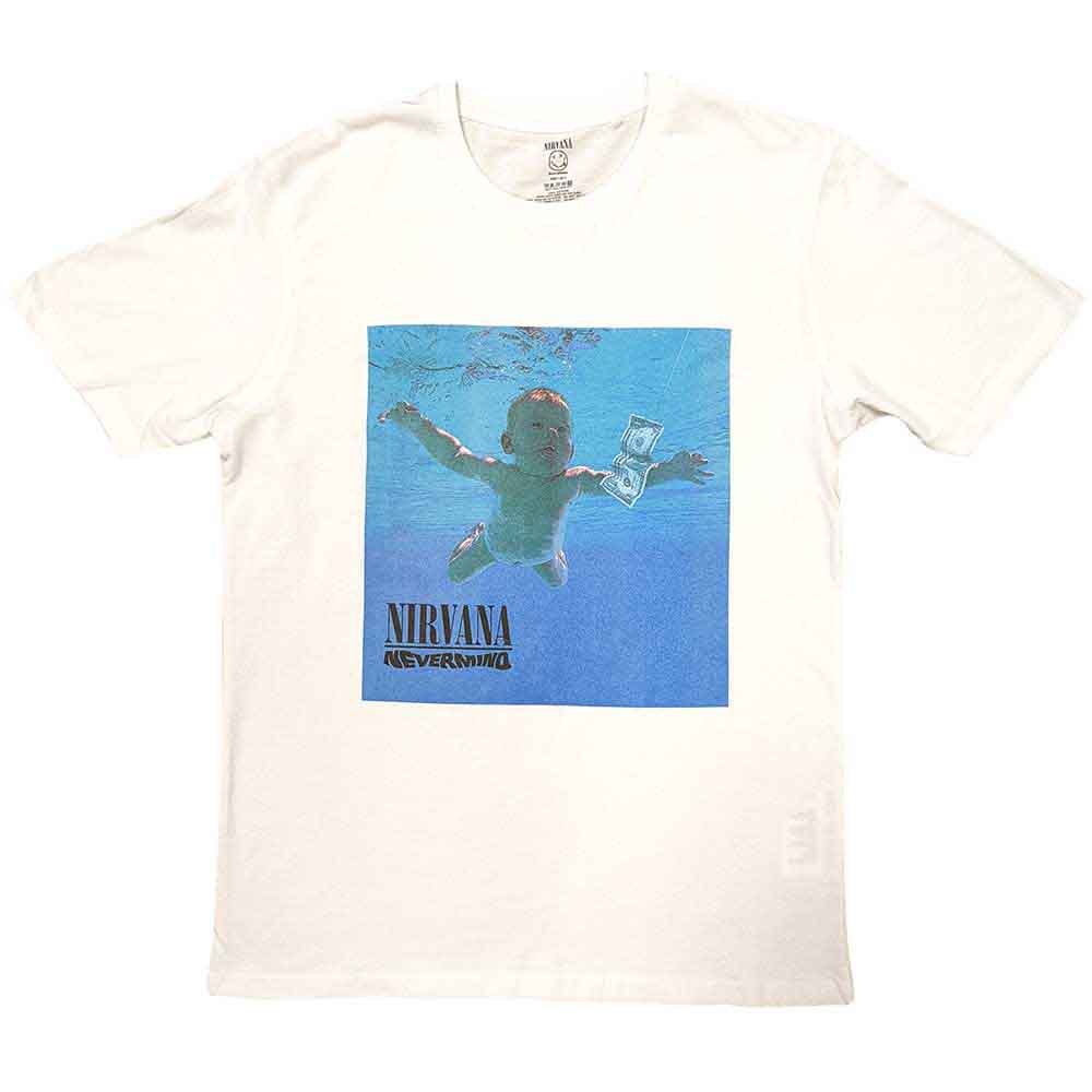 Nirvana - Nevermind Album - T-Shirt White