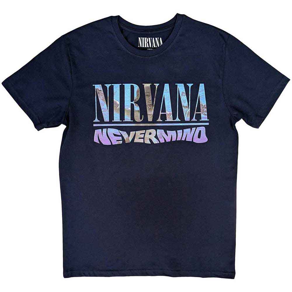 Nirvana - Nevermind - T-Shirt Blue