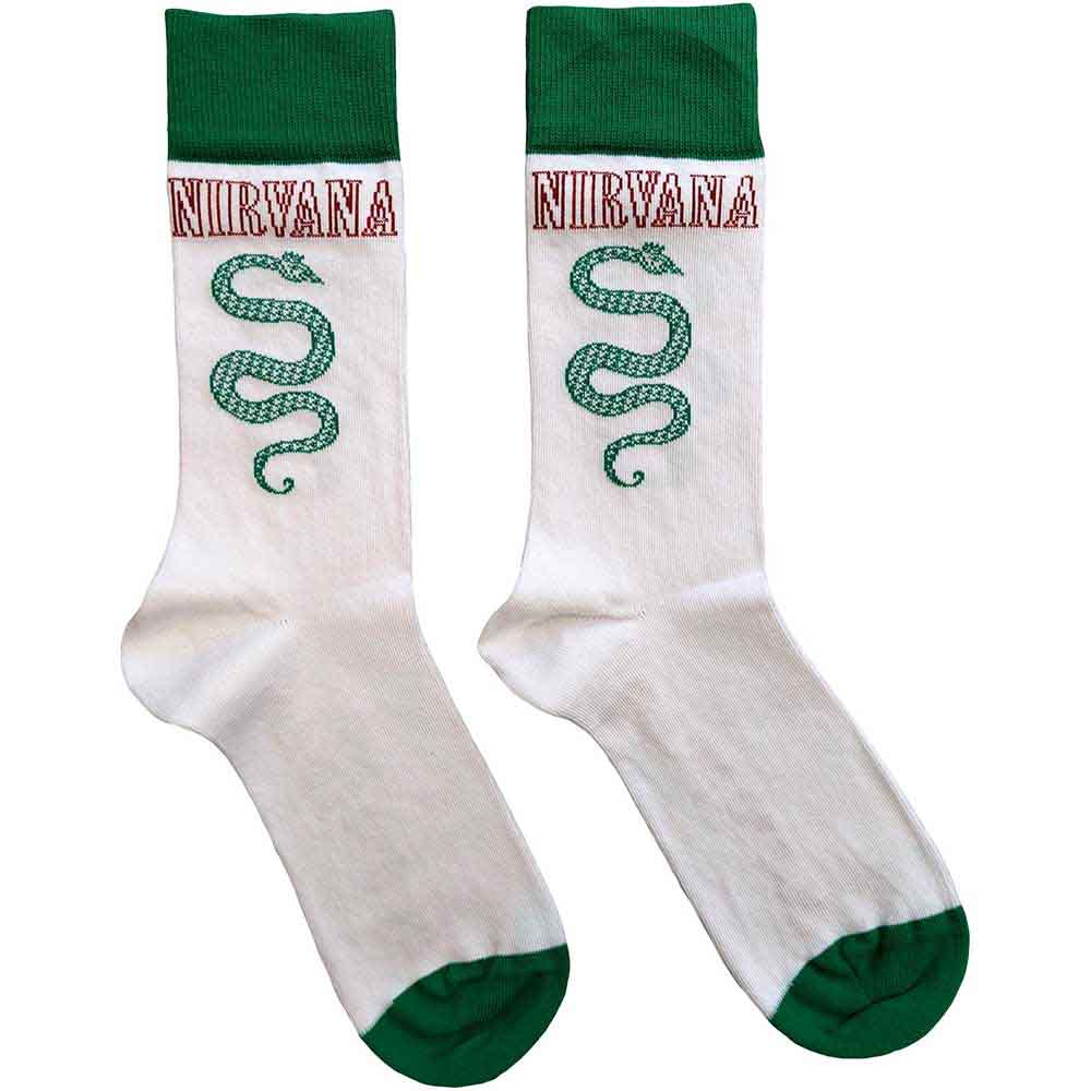 Nirvana - Serve The Servants - Socks White