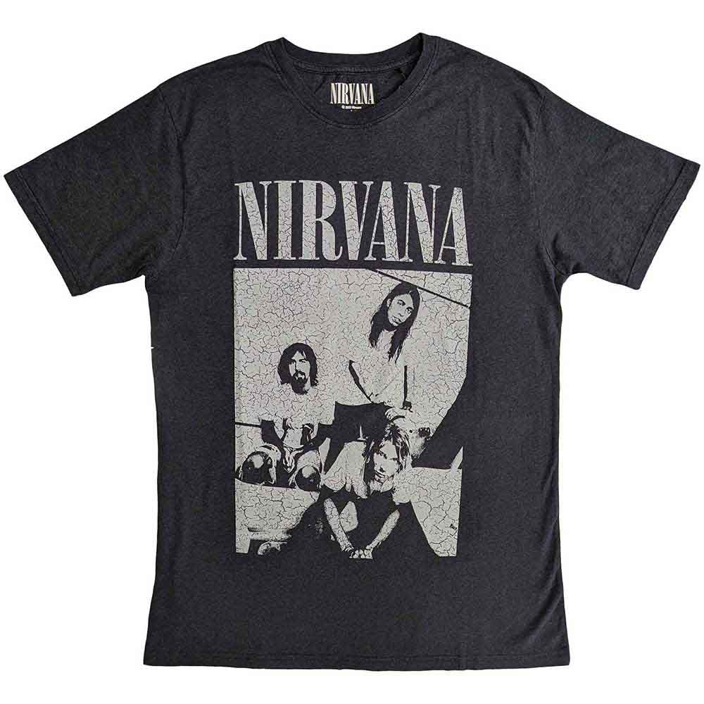 Nirvana - Sitting - T-Shirt Black