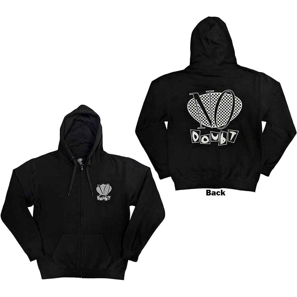 No Doubt - Checker Logo - Sweatshirt Black