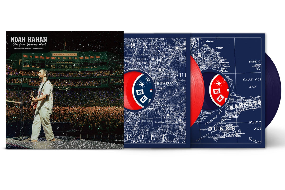 Noah Kahan - Live From Fenway Park [Explicit Content] (Indie Exclusive, Limited Edition, Blue & Red Colored Vinyl) (2 Lp's) - Vinyl