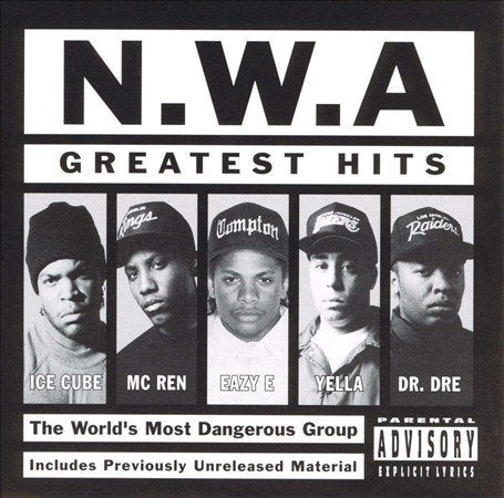 N.W.A. - Greatest Hits [Explicit Content] (Bonus Track, Remastered) (2 Lp's) - Vinyl