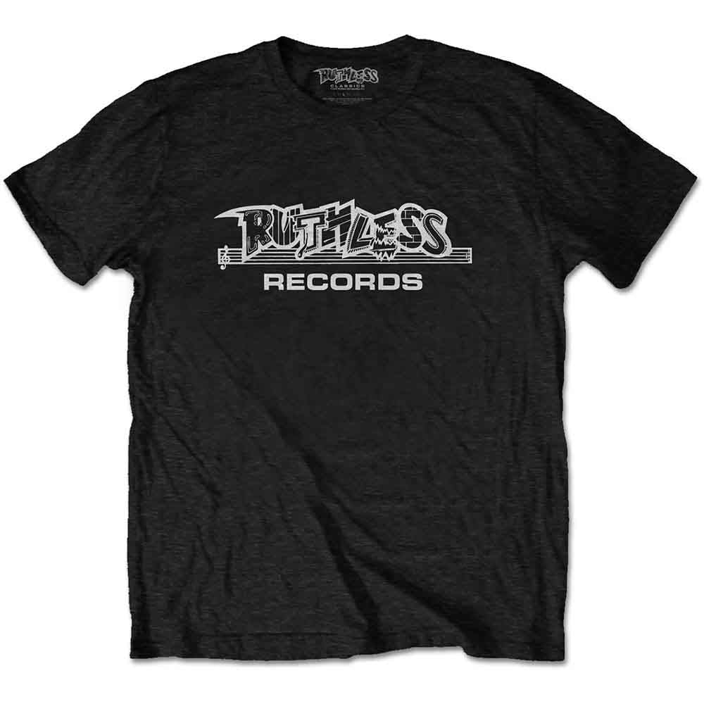 N.W.A - Ruthless Records Logo - T-Shirt Black