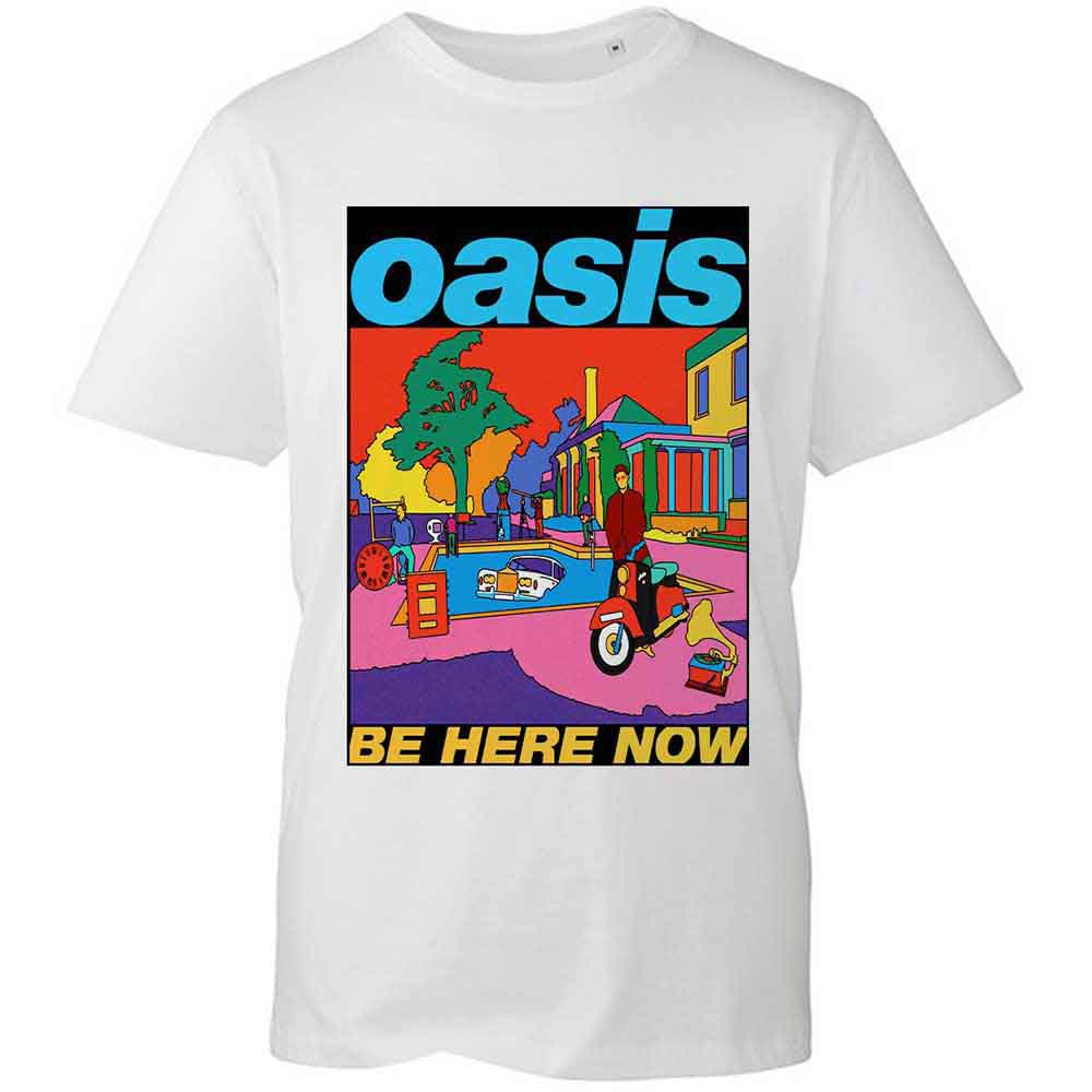 Oasis - Be Here Now Illustration - T-Shirt White