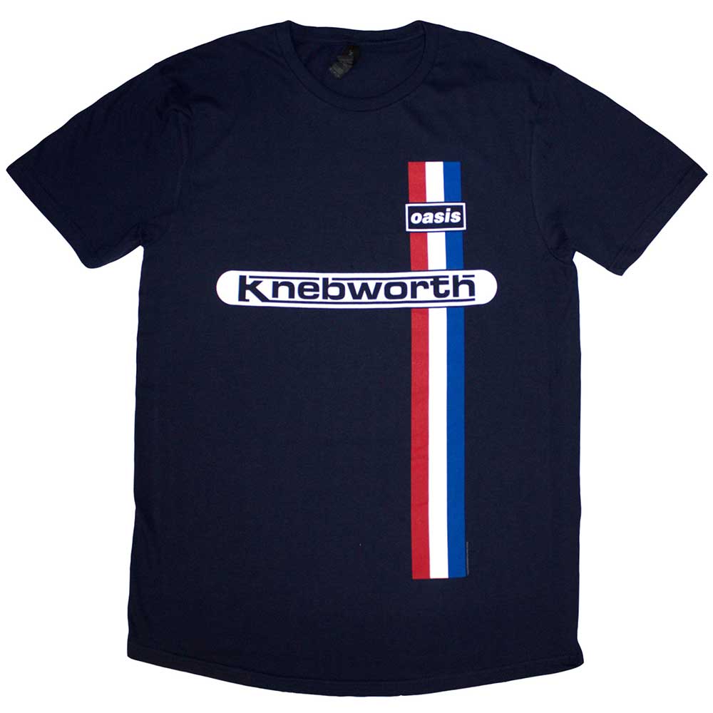 Oasis - Knebworth Vertical Stripe - Blue