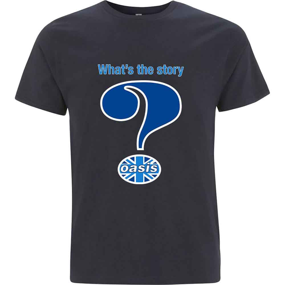 Oasis - Question Mark - T-Shirt Blue