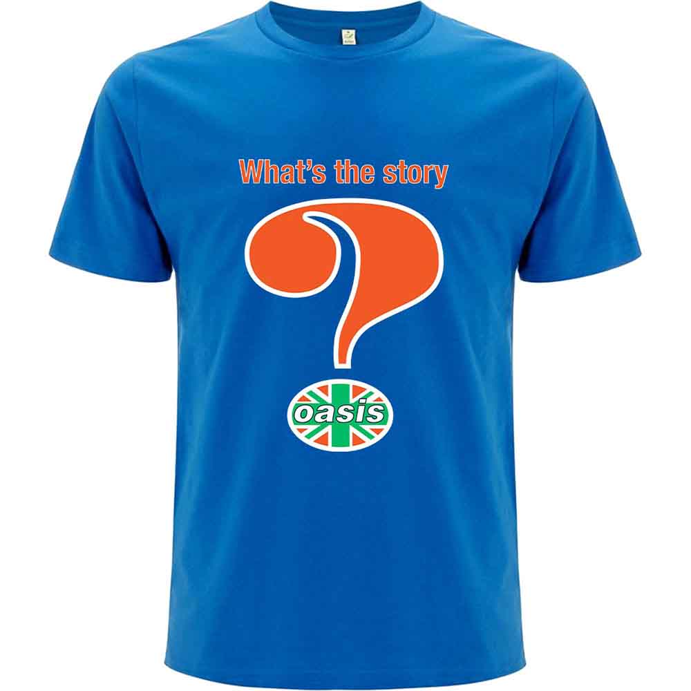Oasis - Question Mark - T-Shirt Blue