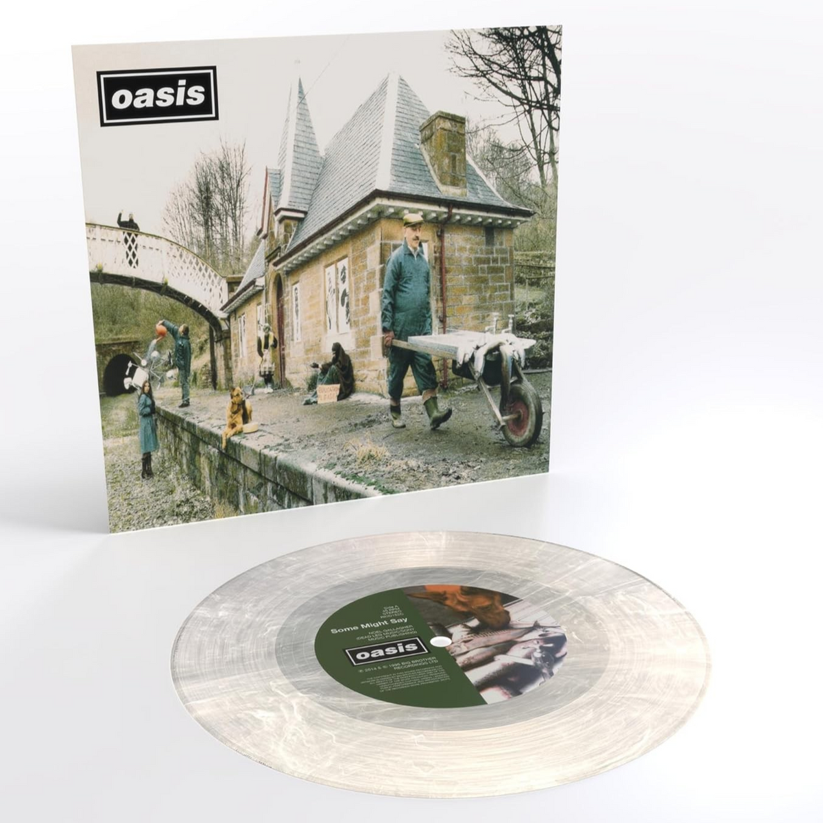 Oasis - Some Might Say: 30th Anniversary Edition (Limited Edition, Clear Colored Vinyl) [Import] - Vinyl