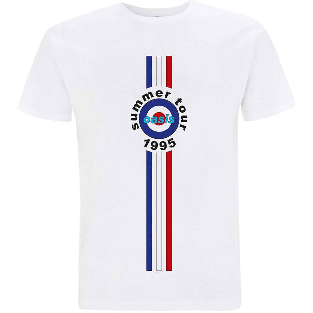 Oasis - Stripes '95 - T-Shirt White