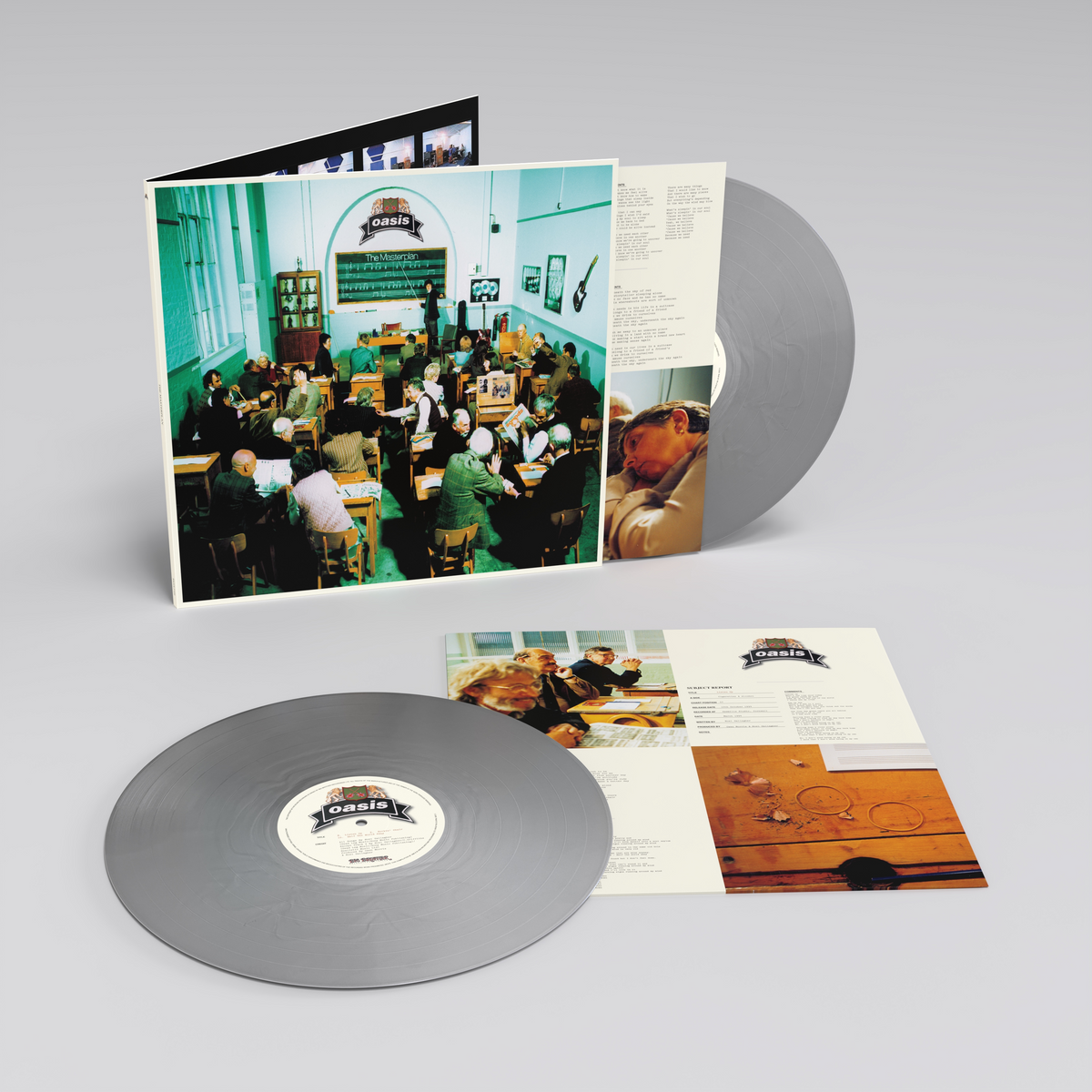 Oasis - The Masterplan (Remastered Edition) (Silver Vinyl) - Vinyl